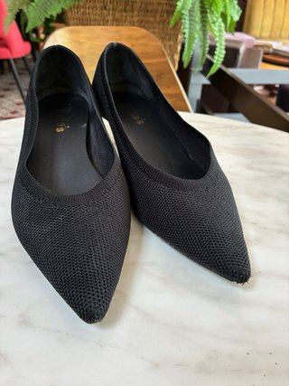 Zapatos negros de tacón