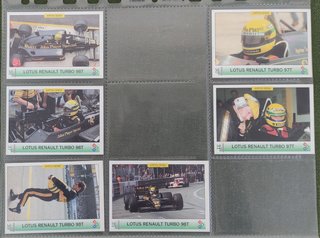 Lotto 88 figurine Ayrton Senna - The Magic