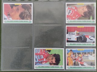 Lotto 88 figurine Ayrton Senna - The Magic