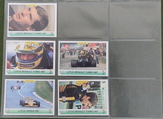 Lotto 88 figurine Ayrton Senna - The Magic