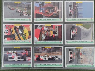 Lotto 88 figurine Ayrton Senna - The Magic