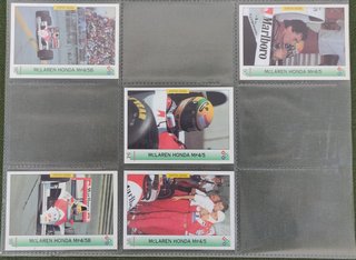 Lotto 88 figurine Ayrton Senna - The Magic