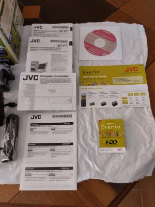 Cámara JVC Everio G GZ-MG135 HDD. A estrenar
