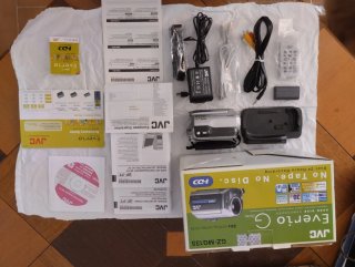 Cámara JVC Everio G GZ-MG135 HDD. A estrenar