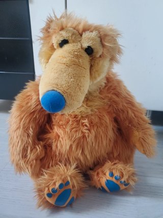 Raro peluche Bear Grande Casa Blu