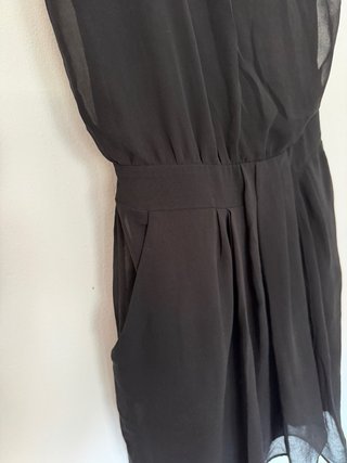 Vestido fiesta corto negro
