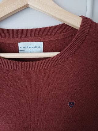 Jersey Álvaro Moreno rojo oscuro de la talla M