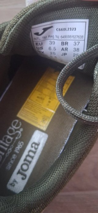 Zapatillas Joma Mujer Talla 39 Verde/Blanco