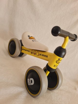 Bicicleta infantil B. Duck amarilla