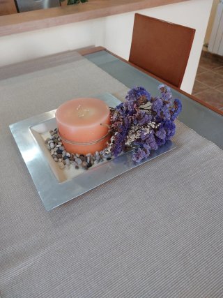 Mesa comedor extensible + 4 sillas