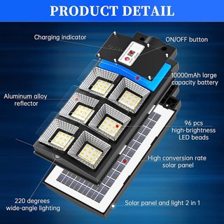 Farola solar LED para exterior 50W NUEVA