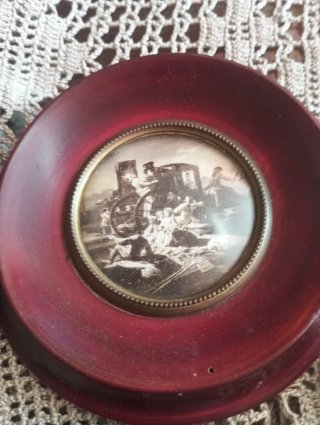 Mini cuadros antiguos decorativos