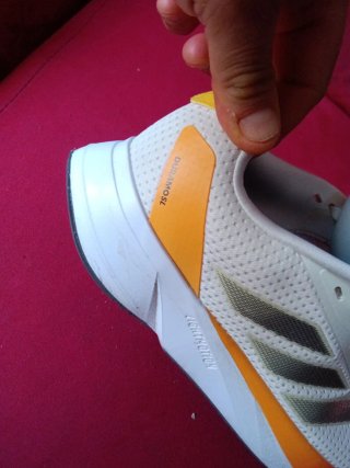 Zapatillas Adidas DURAMO  Naranja y Blanco