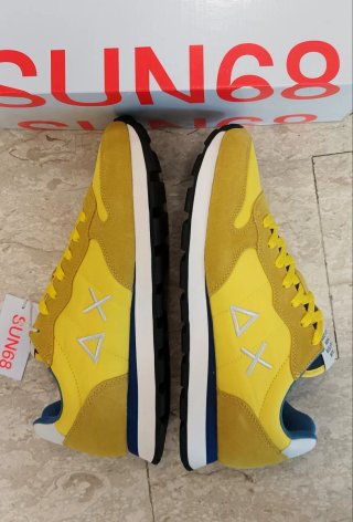 Scarpe Sun68 Uomo Giallo Blu