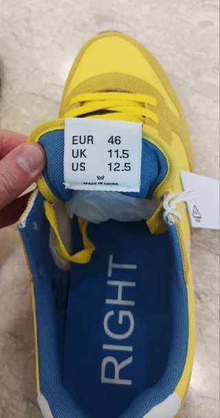 Scarpe Sun68 Uomo Giallo Blu