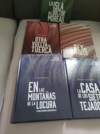 Libros de terror 5 tomos ref.014300706