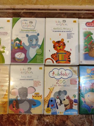 Colección 9 DVDs Infantiles Baby Einstein y Caill