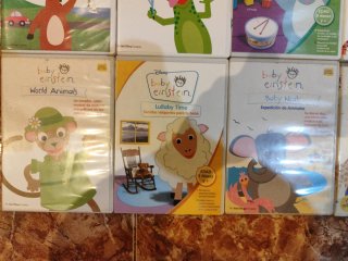 Colección 9 DVDs Infantiles Baby Einstein y Caill
