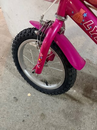 Bicicleta infantil rosa