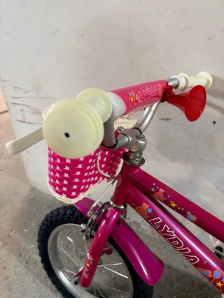 Bicicleta infantil rosa