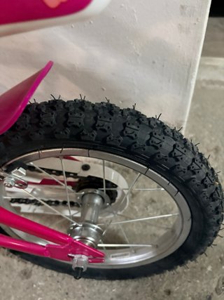 Bicicleta infantil rosa