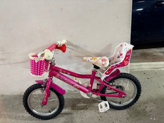 Bicicleta infantil rosa