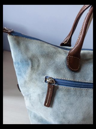 Borsa Bric's in puro Camoscio