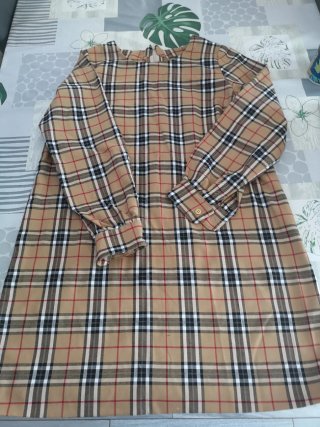 Abito a quadri Burberry