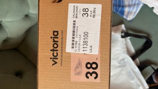 Zapatillas Victoria beige y rosa mujer