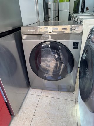 Lavadora y Secadora Samsung Gris