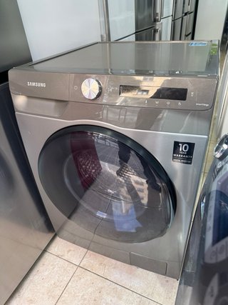 Lavadora y Secadora Samsung Gris