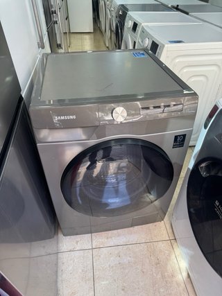 Lavadora y Secadora Samsung Gris
