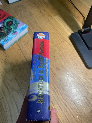 5 libros de la saga "en el reino de la fantasia".