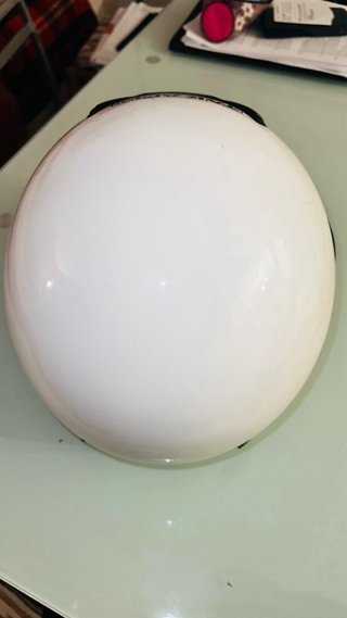 Casco de moto TAKACHI blanco talla XS