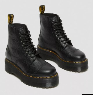 Botas Dr. Martens cremallera y suela gruesa