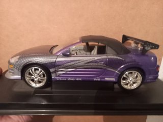 Maqueta Coche Fast & Furious Amarillo