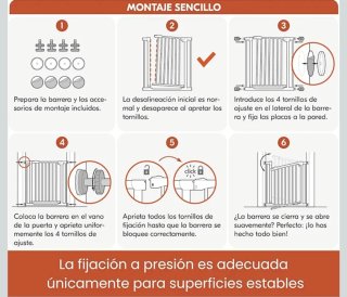 Barrera de seguridad infantil Hauck