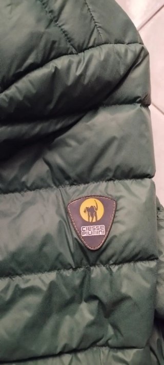 Giubbino uomo Ciesse verde/arancione