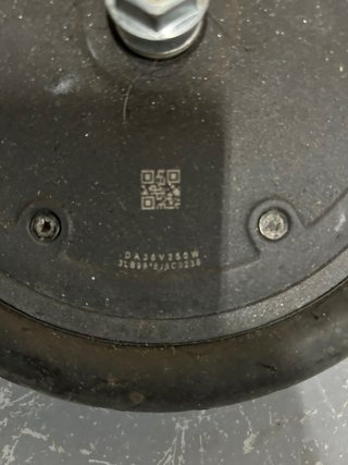 Rueda con motor patinete eléctrico Xiaomi