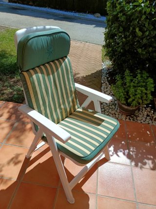 Cuscini per sedia da giardino