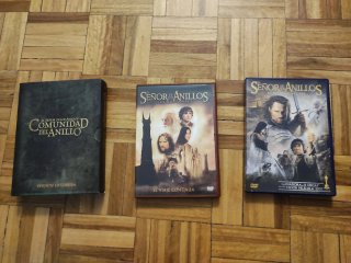 Trilogía El Señor de los Anillos DVD