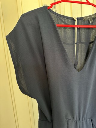 Mono elegante azul