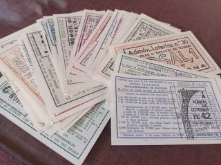 Décimos Lotería Nacional (Sin repetir)