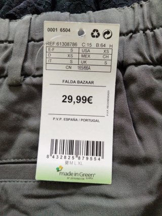 -3 FALDAS -2 CAMISETAS MANGO