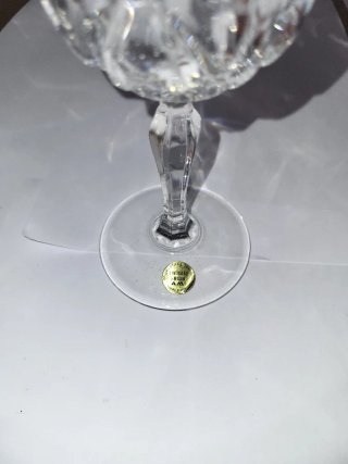 Copas de agua cristal Opera
