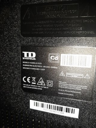 TD Systems TV K50DLG12US 50 Smart TV