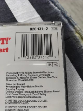 CD Rolling Stones Get Yer Ya-Ya's Out!