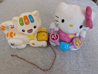 Set VTech Juguetes Gato y Hello Kitty