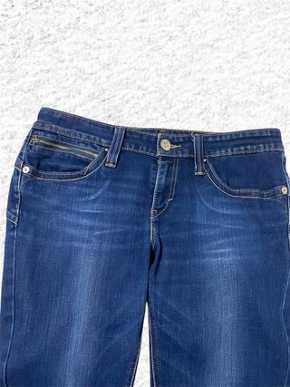 Vaqueros Levi’s skinny tiro bajo azul W30