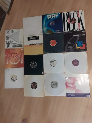Lote  Vinilos , III , Dance/Electro y Rap